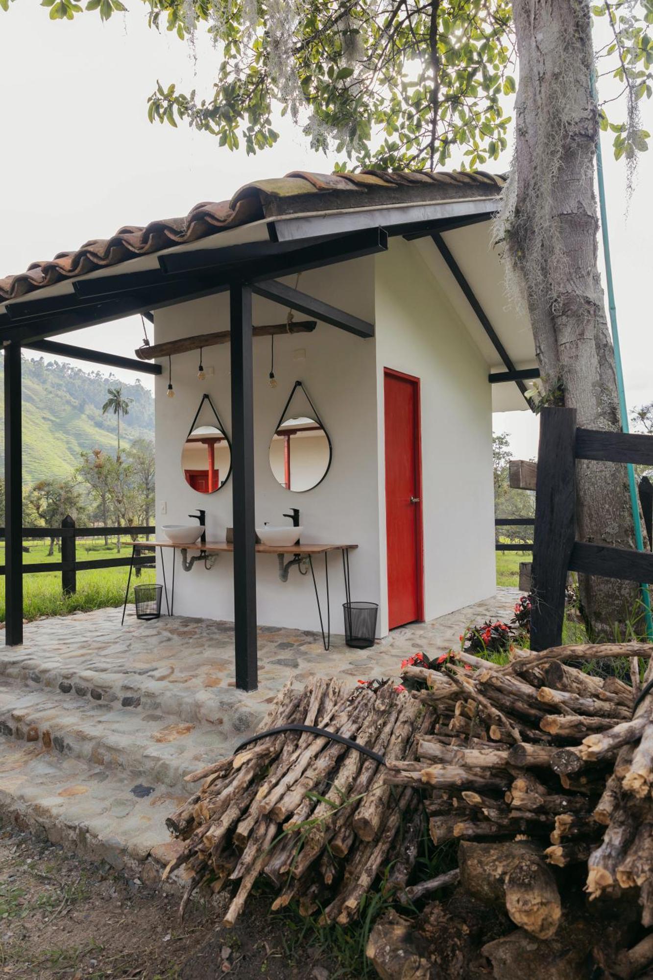סאלנטו La Cabana Ecohotel - Valle Del Cocora מראה חיצוני תמונה
